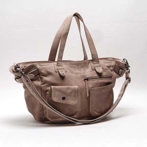 🆕 NWT Free People We The Free Jealousy Tote / Mushroom